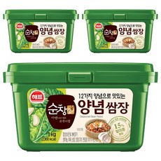Haepyo 12種調味包飯醬, 1kg, 3個