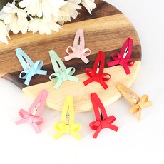 arang.rorang 甜美蝴蝶結滴答夾 9件組