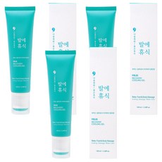 FOLAX 足部休息 恢復涼感凝膠 放鬆足部&身體按摩, 3個, 1入