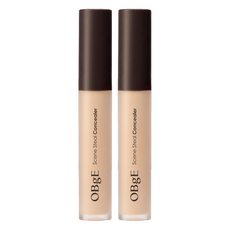 OBge 씬 스틸 리퀴드 컨실러 5g, 2개, 라이트베이지