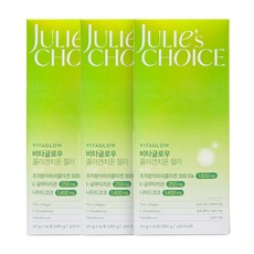 줄리스초이스 비타글로우 콜라겐치온 젤리 14p, 3개, 14회분