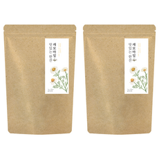 優質洋甘菊花草茶包, 1g, 20入, 2個