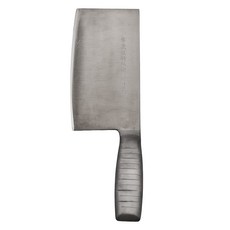 自製6寸厚刃四角斬刀剁刀 AUS10-V特 青紙 6mm配重空心鐵柄斬刀, 1支