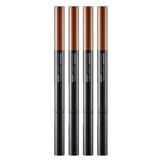 fmgt 디자이닝 아이브로우 오토펜슬 0.3g, 03브라운, 4개