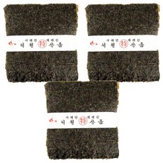 광천김 곱창김 100매, 250g, 3개