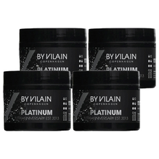 By Vilain 鉑金髮蠟 Platinum 10週年紀念版 65ml 持久定型、清爽不黏膩 打造完美髮型, 4罐