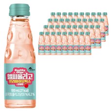 헬씨올리고 프리바이오틱스 스파클링 탄산음료, 100ml, 40개