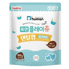 듀먼 강아지 플레이츄 덴탈껌 10p, 요구르트, 100g, 1개