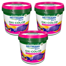 用於彩色衣物的純氧強力漂白劑, 3個, 500g