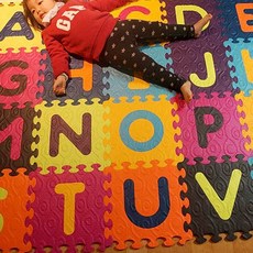 비타일알파매트, 전체사이즈 140 x 140cm