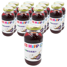 HiPP 喜寶 綜合黑棗汁 4個月以上, 200ml, 12瓶