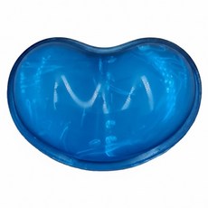 水晶清涼人體工學滑鼠墊 100g, 藍色, 1個