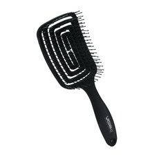 Wessin Tsu Dam Plaffin 梳子, 黑色, 1個