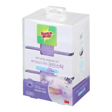 3M Scotch-Brite 百利 小蘇打輕薄菜瓜布+易取收納盒, 30片, 1盒