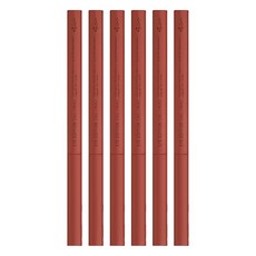 ettusais 艾杜紗 絕不失手眼線膠筆 濃密顯色 防水不暈染 霧面筆身設計, 15 典雅楓紅, 6支