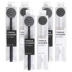 242 圓形舌苔清潔器, 6個