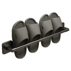 이고다 무타공 2인용 욕실 슬리퍼 거치대, 멜란지 그레이, 1개