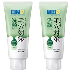 Hadalabo 肌研 毛穴對策洗顏乳，雙重酵素精華，清潔毛孔，保濕, 100g, 2條