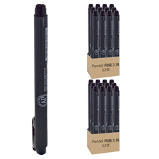 Pentel 飛龍文具 POINTLINER 代針筆 12支裝, S20P-10A, 2盒