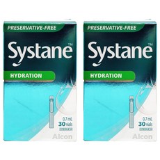 美國 Alcon 法國廠視舒坦玻尿酸潤濕液 30支, 21ml, 2盒