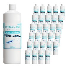 휴먼바이오 렌즈 식염수, 500ml, 40개