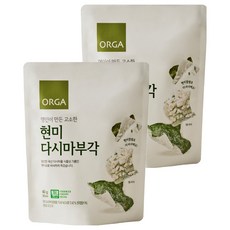 ORGA WHOLE FOODS 糙米炸海帶脆片, 40g, 2個