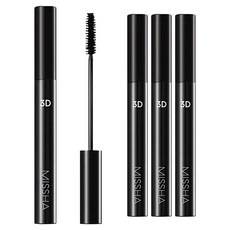 미샤 3D 마스카라 7g, 블랙, 4개