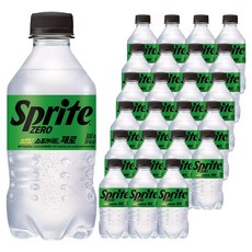 스프라이트 제로 사이다, 300ml, 24개