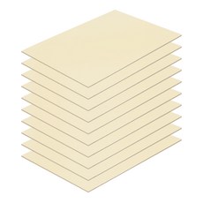 米白色硬紙板 1T, 4開, 10個