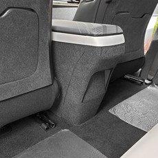 INSTALL Kia EV6 毛氈中控台後方飾板, 中央扶手後飾板保護蓋