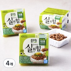 풀무원 와사비 생나또, 44.5g, 8개입, 4개
