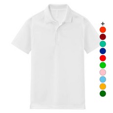 男女通用 涼感 透氣 Dry Coolon 領短袖 T 恤 MDBT124TS