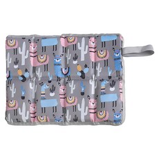 QIDINA 奇蒂可 隨身摺疊野餐露營隔髒坐墊 B, 灰色