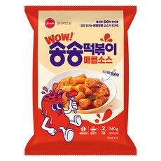 O taste 松松辣炒年糕 辣味醬, 340g, 1個