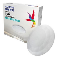 ADATA 威剛 照明 76w led 快拆遙控吸頂燈, 1入, CR180