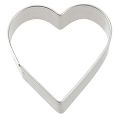 KAI 貝印 House 餅乾模 小號 4x4x1.8cm, 1個, 心型