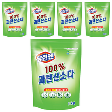 유한젠 100% 과탄산소다, 1kg, 5개