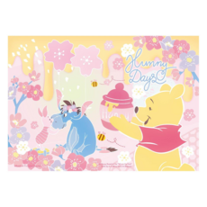 HUNDRED PICTURES 百耘圖 Winnie The Pooh小熊維尼拼圖, 108片, 粉色調, 1盒