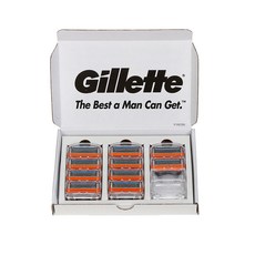 Gillette 吉列 手動刮鬍刀替換刀片, 10片, 1個