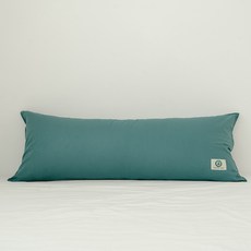Yesbedding 韓國製造 純棉身體抱枕 含枕芯, 綠色