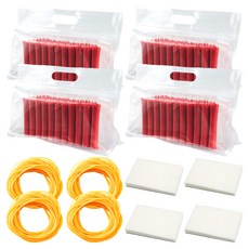 Cell Ribbon Hair Volume Roll Star Self Perm Ceramic Rod No. 5 Set, 單色, 4組