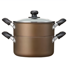 FREIZ 和平雙層蒸籠 RB-2509 20cm 適用多種爐具, 1個