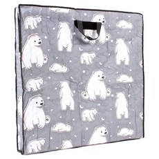 南原工房 絎縫摺疊桌巾, 小熊熊