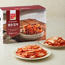 황보마을 썰은김치, 5kg, 1개