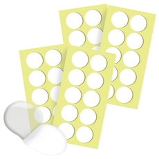 DADA 高強度圓形雙面膠帶 40mm 20入, 透明, 2個