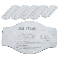 3M 防塵口罩過濾器 1744C, 混色, 30個