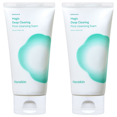 Hanskin 魔法深層潔淨毛孔洗面乳, 120ml, 2條