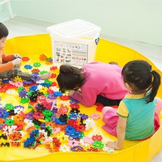 兒童趣味遊戲墊+收納袋, 單色