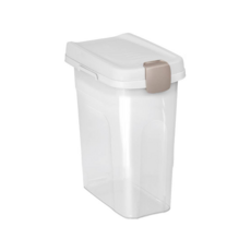 stefanplast 樂透 台灣公司貨 氣密儲糧桶, 透明, 15L, 1個