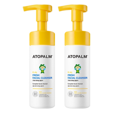 ATOPALM 愛多康 兒童清爽洗顏慕斯, 強化肌膚防護 弱酸性, 150ml, 2瓶